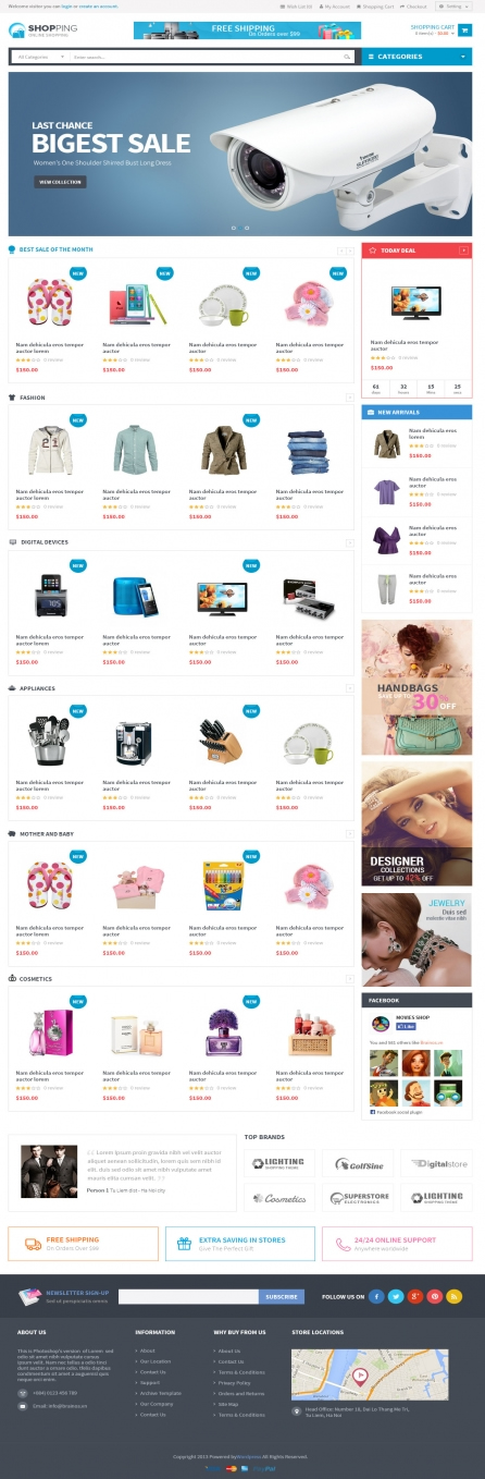 Shopping v1.4 – WooCommerce Responsive WordPress Theme