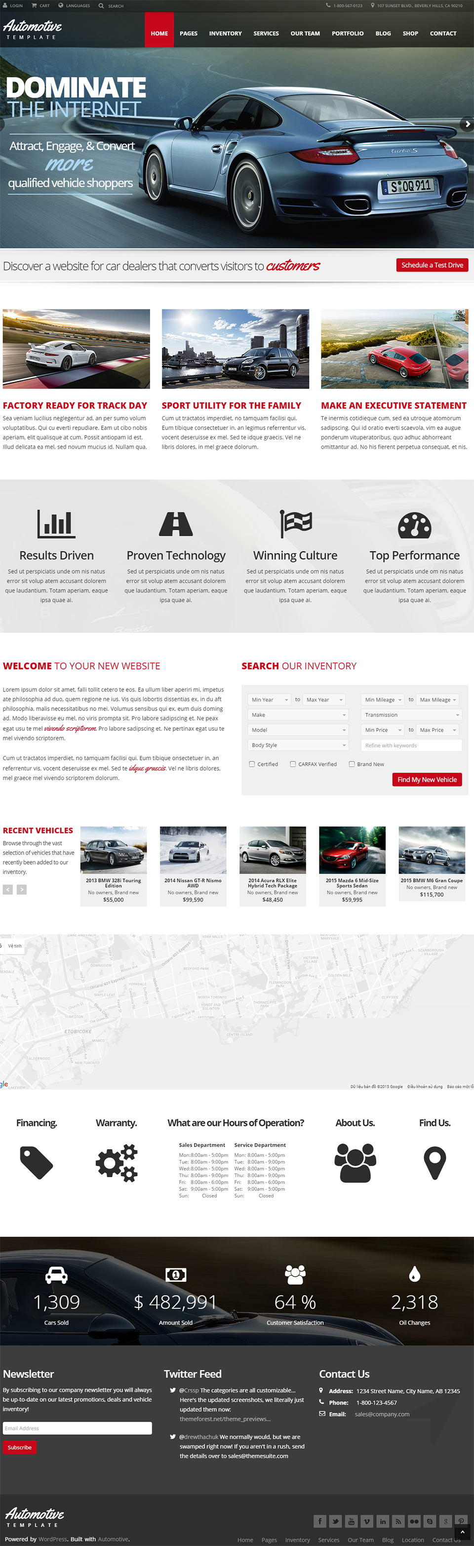 Automotive v4.0 – Car Dealership Business WordPress Theme